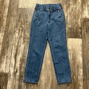 Express Blue Ankle Jeans for Women Size 4R